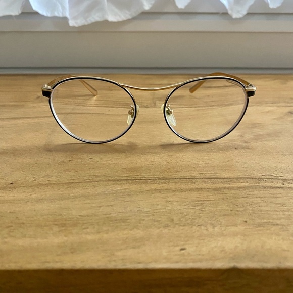 BVLGARI Round Gold Eyeglasses Frames – Luxury Designer Optical - Picture 1 of 5